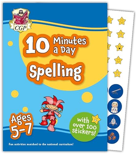New 10 Minutes a Day Spelling for Ages 5-7 (with reward stickers) (CGP KS1 Activity Books and Cards) von Coordination Group Publications Ltd (CGP)